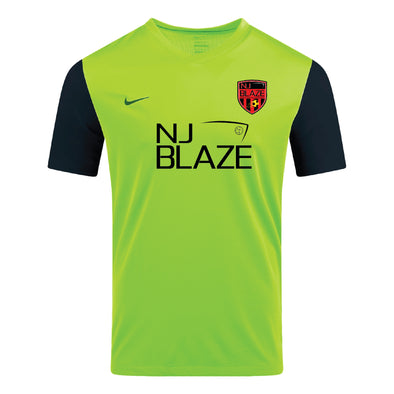 NJ Blaze Nike Tiempo Premier II Goalkeeper Jersey Volt