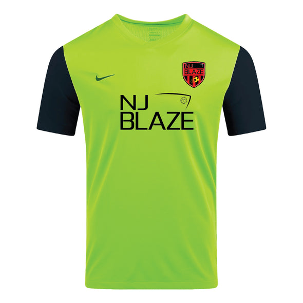 NJ Blaze Nike Tiempo Premier II Goalkeeper Jersey Volt