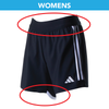 EMSC Farmingdale adidas Tiro 23 Comp Shorts Grey