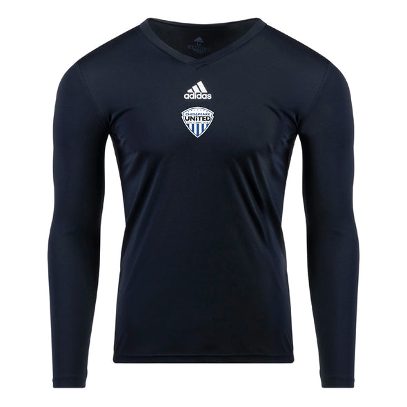 Chesapeake United SC Advanced adidas Base Compression Tee Black