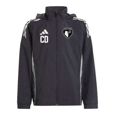 CIU adidas Tiro 25 Comp All Weather Jacket Black.