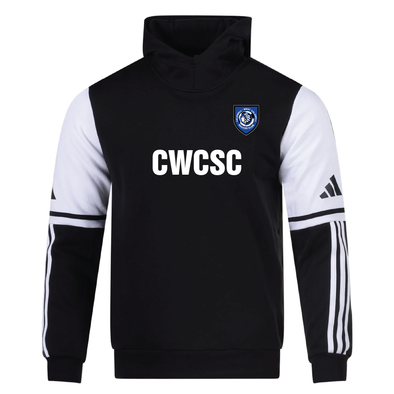 Caldwell West Caldwell SC adidas Squadra 25 Hoodie Black