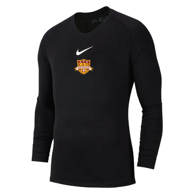 Castely FAN Nike Park LS First Layer Compression Black