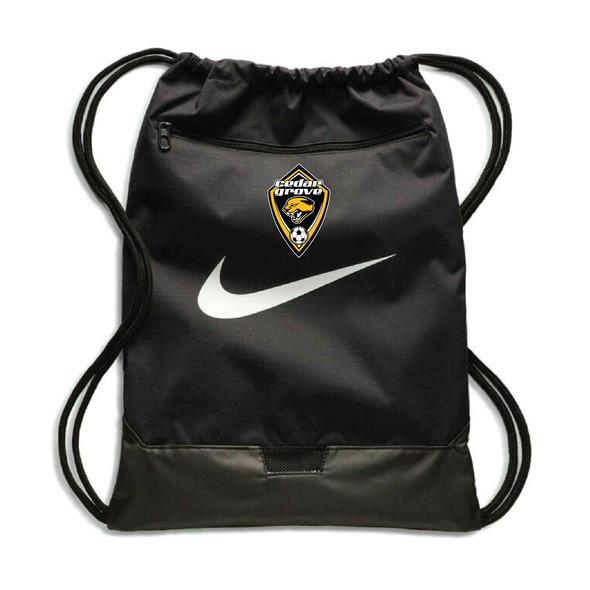 Cedar Grove Nike Brasilia String Bag Black