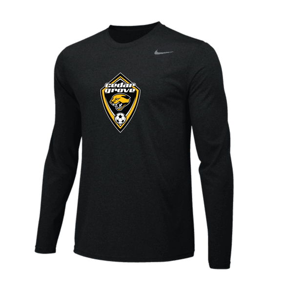 Cedar Grove Nike Legend LS Shirt Black