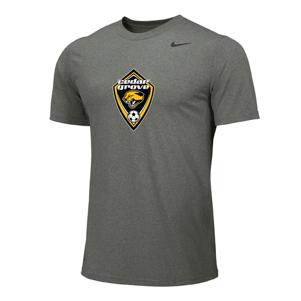 Cedar Grove Nike Legend SS Shirt Grey