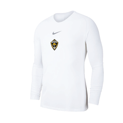 Cedar Grove Nike Park LS First Layer Compression White