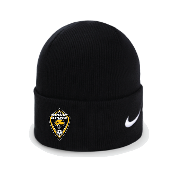 Cedar Grove Nike Knit Cuff Beanie-Black