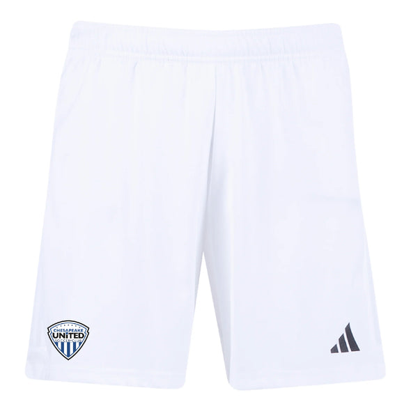 Chesapeake United SC Competitive adidas Tiro 23 Comp Shorts White