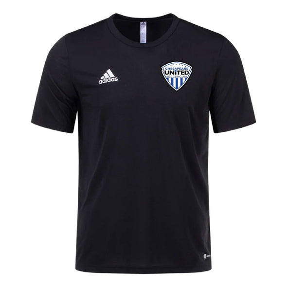 Chesapeake United SC Competitive adidas Entrada 22 Training Jersey Black