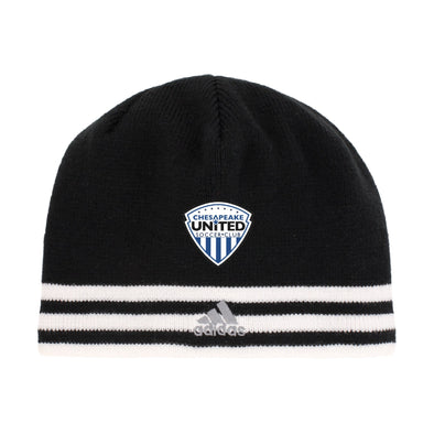 Chesapeake United SC Competitive adidas Knit Beanie Black/White