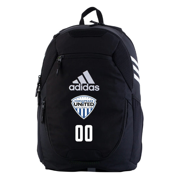 Chesapeake United SC Competitive adidas Stadium III Backpack Black