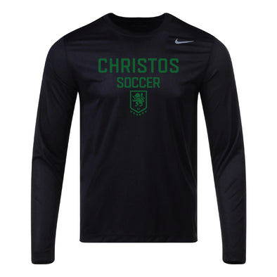 Christos FC Soccer Nike Legend LS Shirt Black