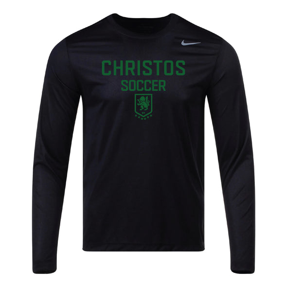 Christos FC Soccer Nike Legend LS Shirt Black