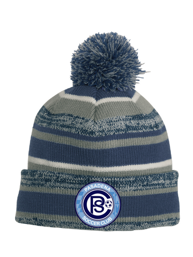 Pasadena SC New Era Sideline Bobble Beanie Navy