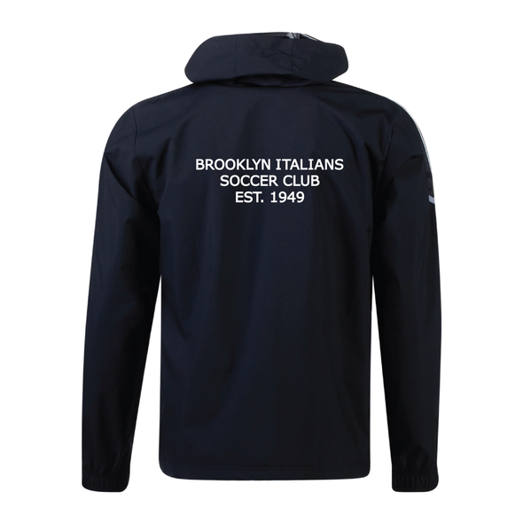 Brooklyn Italians adidas Condivo 21 All Weather Jacket Black/White