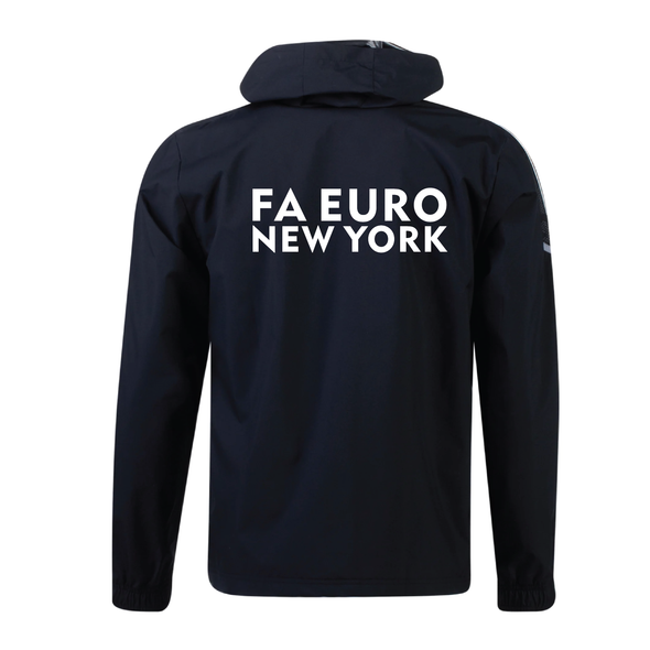 FA Euro adidas Condivo 21 All Weather Jacket Black/White