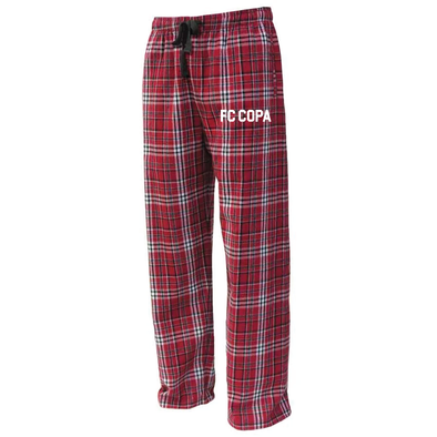 FC Copa Central Pennant Flannel Lifestyle Pajama Pant Red