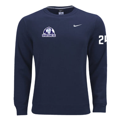 Spartans SC Nike Team Club Fleece Sweatshirt Navy