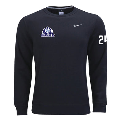 Spartans SC Nike Team Club Fleece Sweatshirt Black