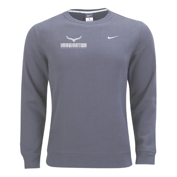 Imagination Academy FAN Nike Team Club Fleece Sweatshirt Grey