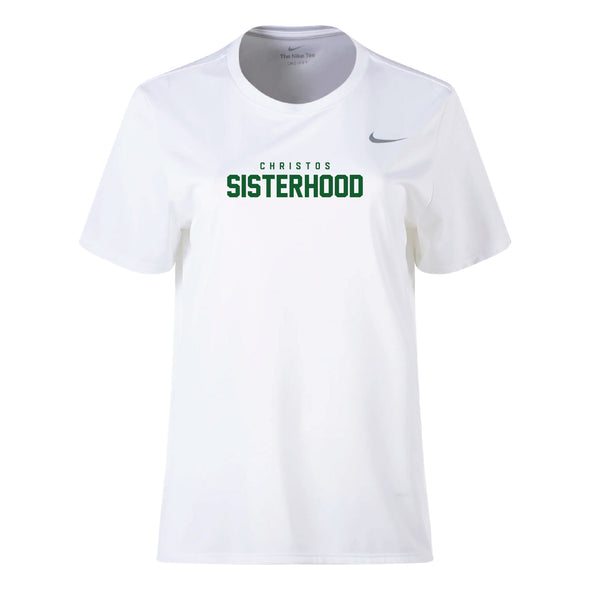 Christos FC Sisterhood Nike Legend SS Shirt White