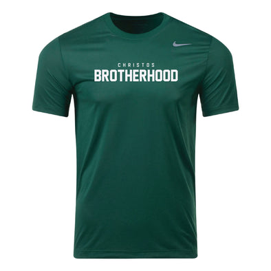 Christos FC Brotherhood Nike Legend SS Shirt Dark Green