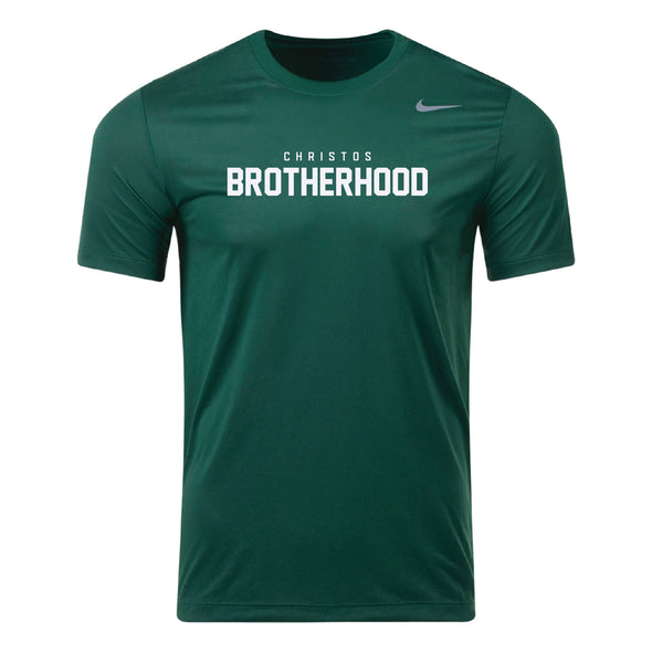 Christos FC Brotherhood Nike Legend SS Shirt Dark Green