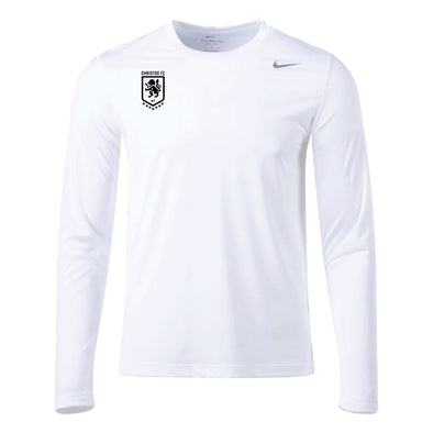 Christos FC Badge Nike Legend Long Sleeve Shirt White