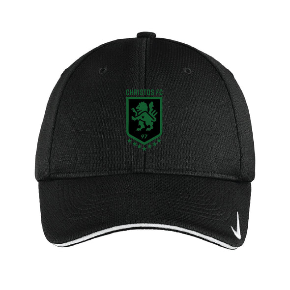 Christos FC Fan Nike Dri-FIT Mesh Swoosh Flex Cap BlacK