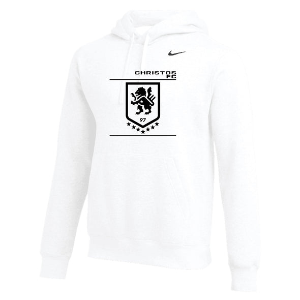 Christos FC Lion Nike Club Hoodie White