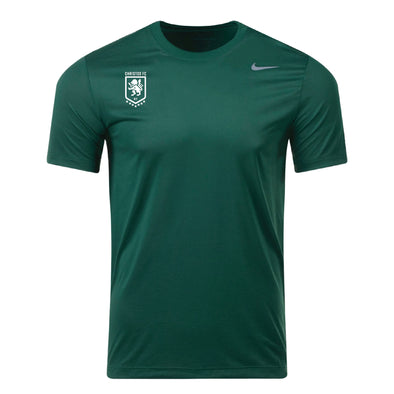 Christos FC Badge Nike Legend SS Shirt Dark Green