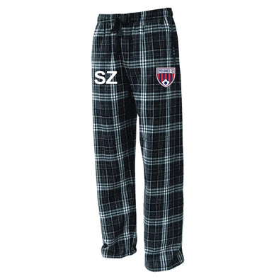 Cyclone SC Pre Competitive Flannel Plaid Pajama Pant Black/White