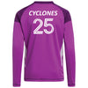 Cyclone SC Pre Competitive adidas Tiro 25 Comp LS GK Jersey Purple