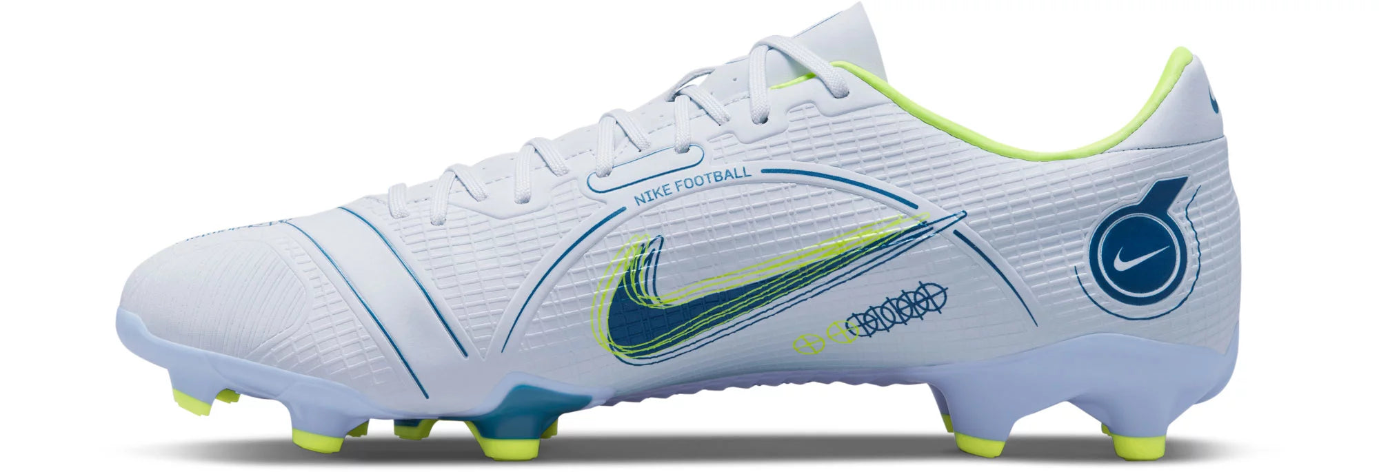 NIKE MERCURIAL VAPOR 14 ACADEMY FG/MG (BLUE/VOLT)