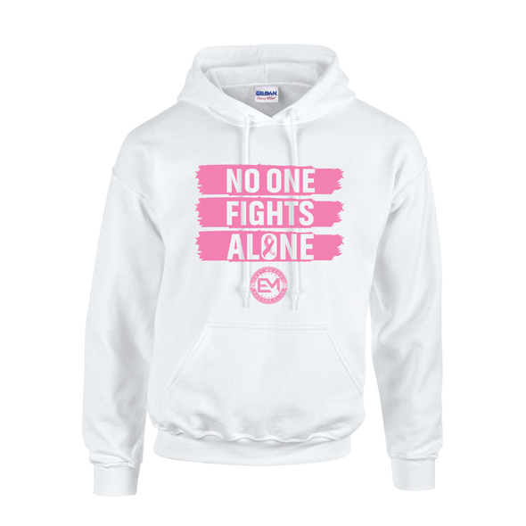 EMSC Competitive Awareness No One Fights Alone Hoodie White