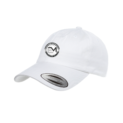 EMSC Uruguayan Athletico Yupoong Cotton Twill Dad Cap White