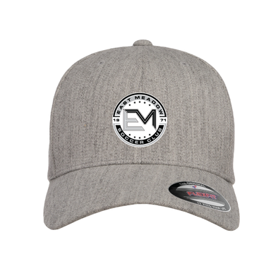 EMSC Uruguayan Athletico Flexfit Wool Blend Fitted Cap Heather Grey