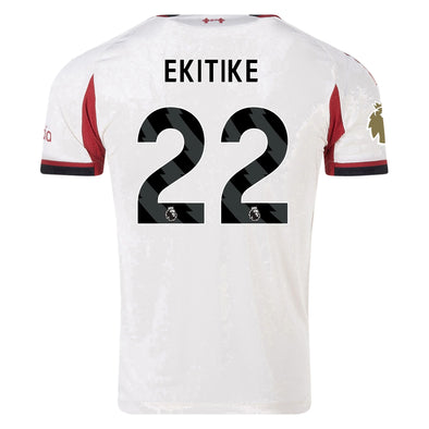 Men's Authentic adidas Ekitike Liverpool Away Jersey 25/26