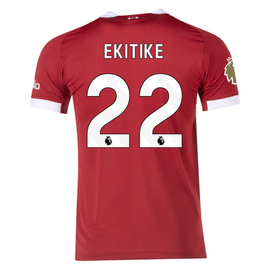 Men's Authentic adidas Ekitike Liverpool Home Jersey 25/26