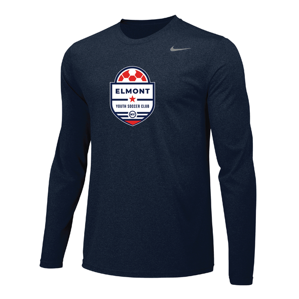 Elmont YSC Stadium T-Shirt Long Sleeve Navy