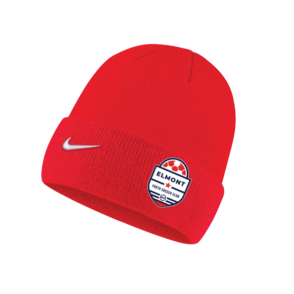 Elmont YSC Nike Knit Cuff Beanie Red