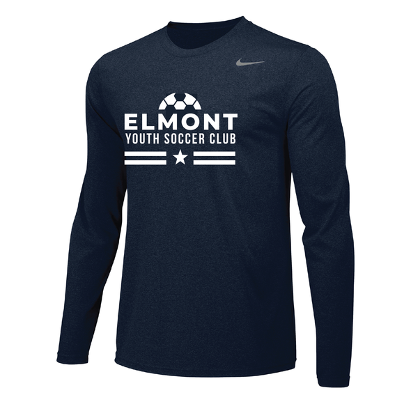 Elmont YSC Supporter T-Shirt Long Sleeve Navy