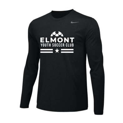 Elmont YSC Supporter T-Shirt Long Sleeve Black