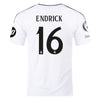 Men's Replica adidas Endrick Real Madrid Home Jersey 24/25