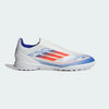 adidas F50 League Laceless TF  White/Solar Red/Lucid Blue