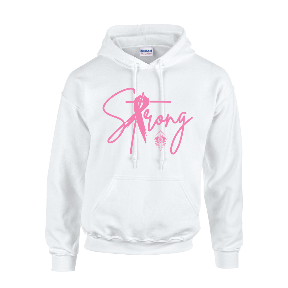 FA Euro New York FAN Awareness Strong Hoodie White Soccer Zone USA