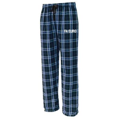 FA Euro New York MLS Next Pennant Flannel Lifestyle Pajama Pant Navy