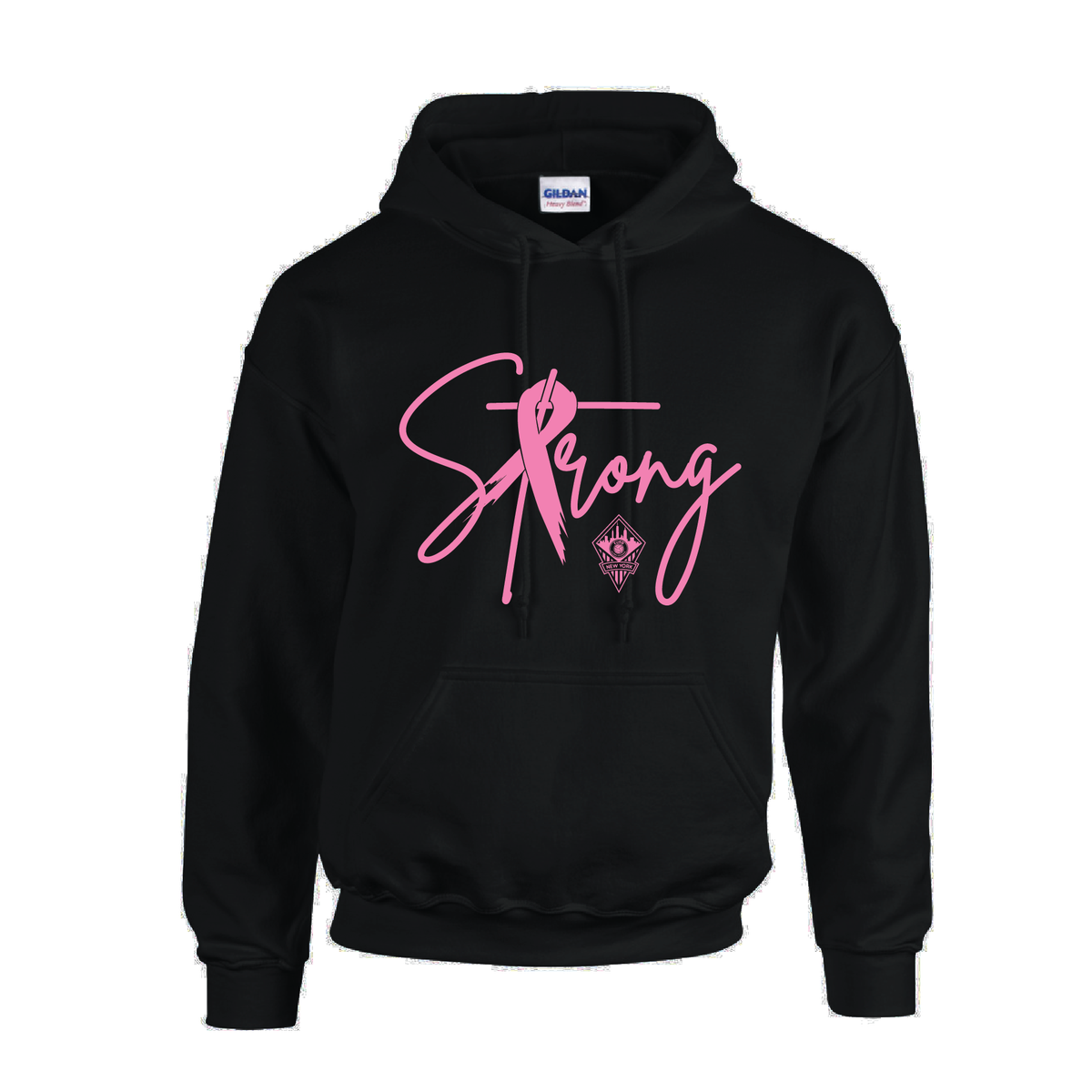 FA Euro New York FAN Awareness Strong Hoodie Black Soccer Zone USA