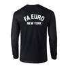 FA Euro New York FAN Gildan LS Lifestyle T-Shirt Black